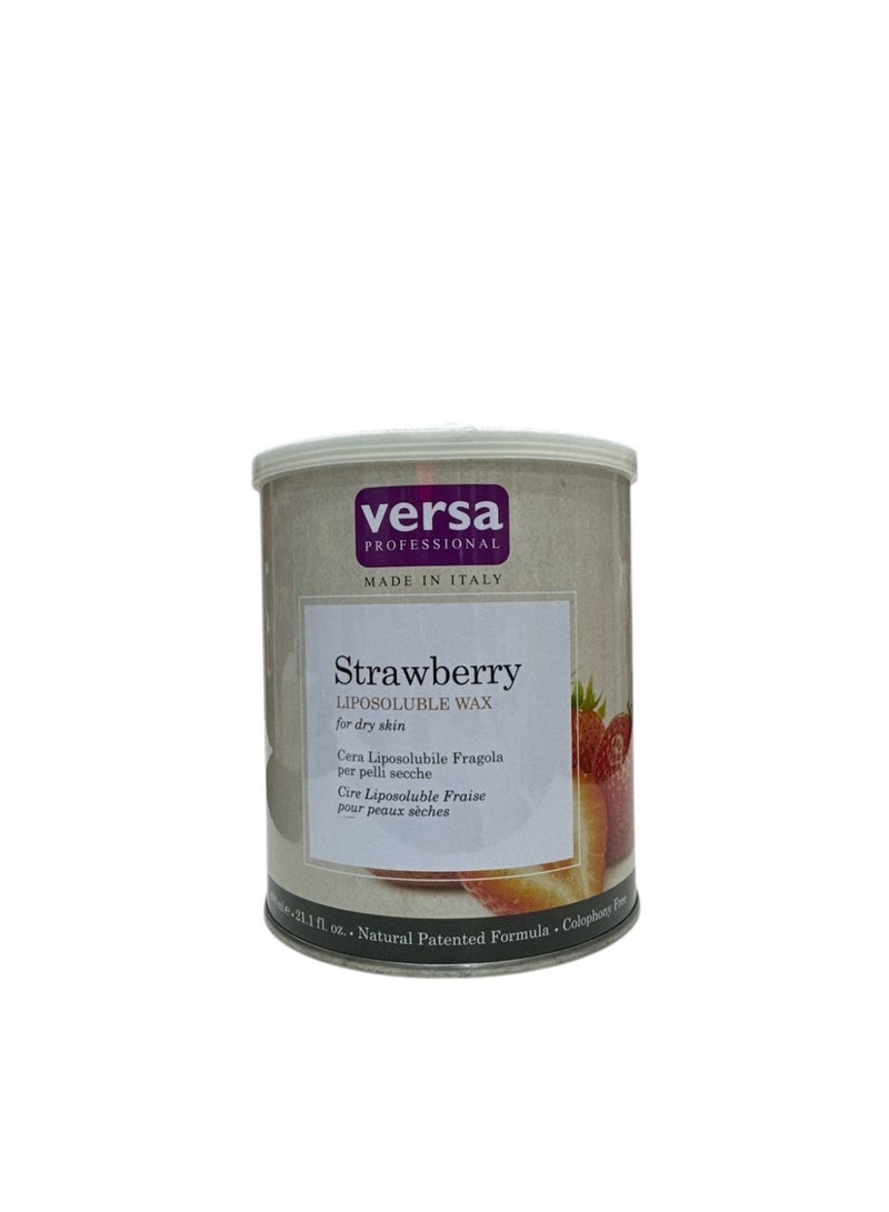 Strawberry Liposoluble wax for dry skin 600ml
